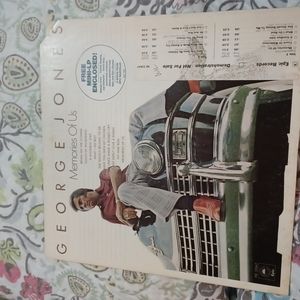 George Jones Promo Vinyl